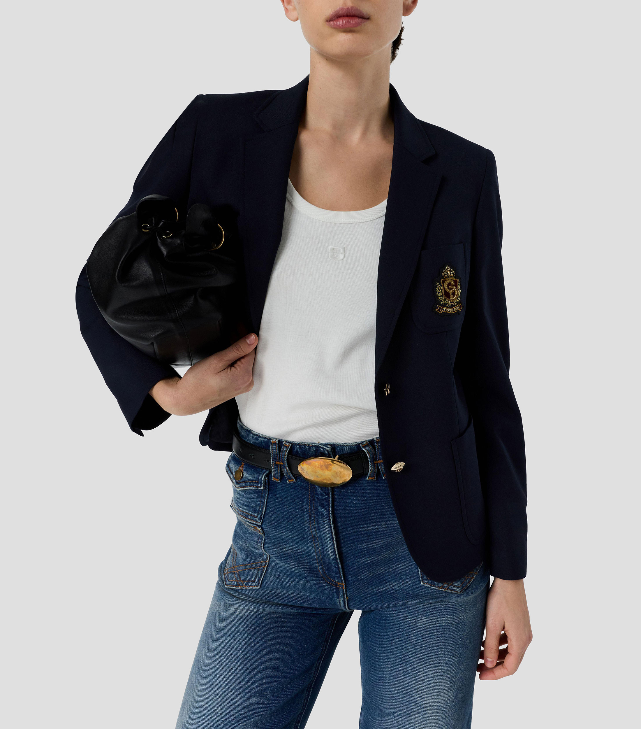 Saco liso Mujer